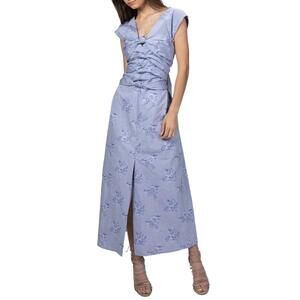 NEW EENK silhouette dress in light blue